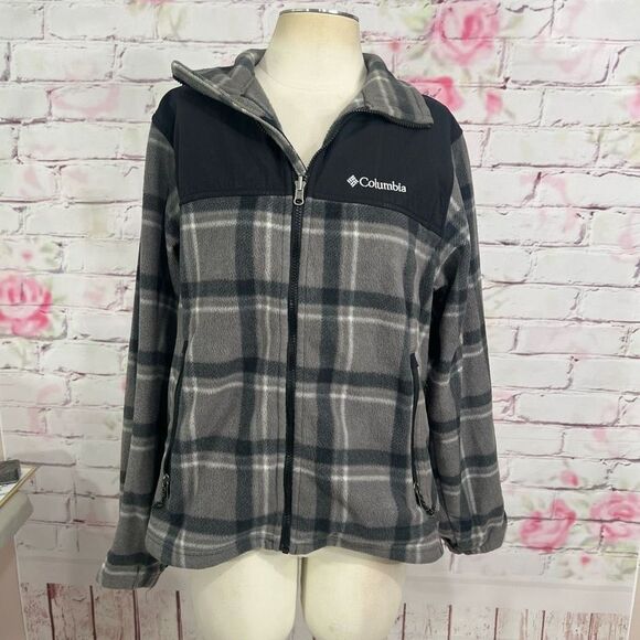 Columbia 2 in 1 fleece inner lining water resistant outer shell jacket - Picture 10 of 13